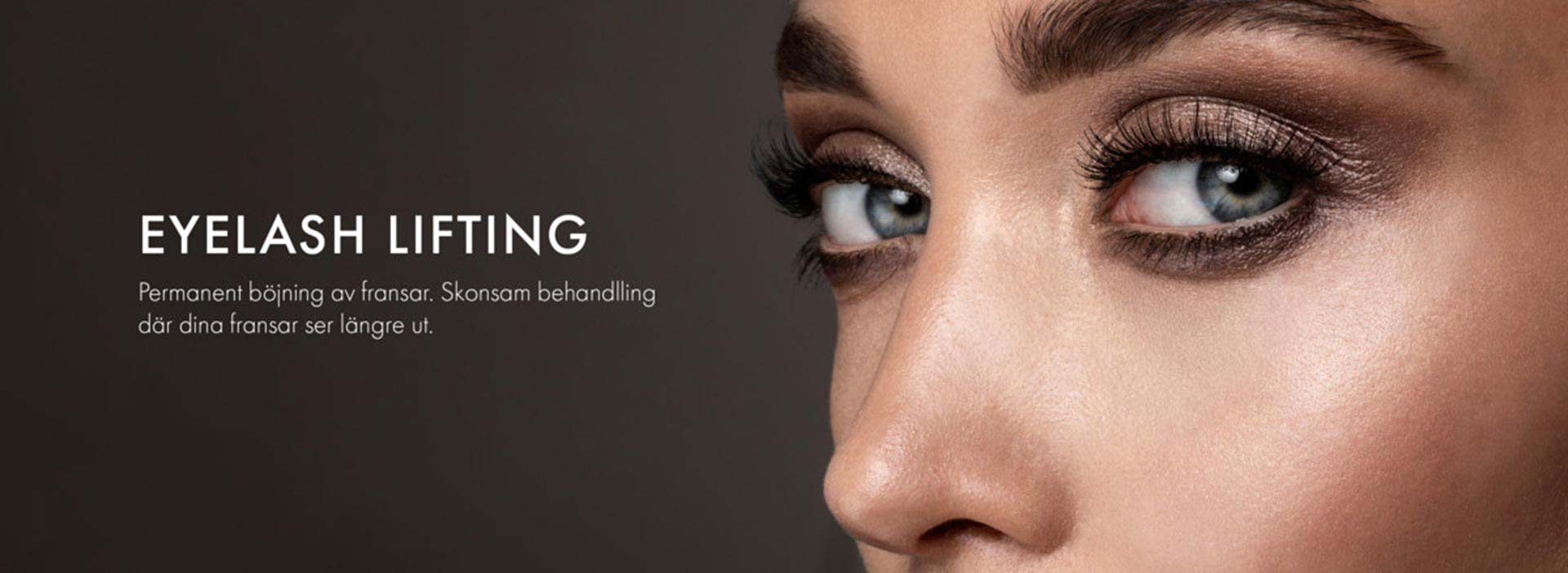 Lash lift, få fina böjda ögonfransar